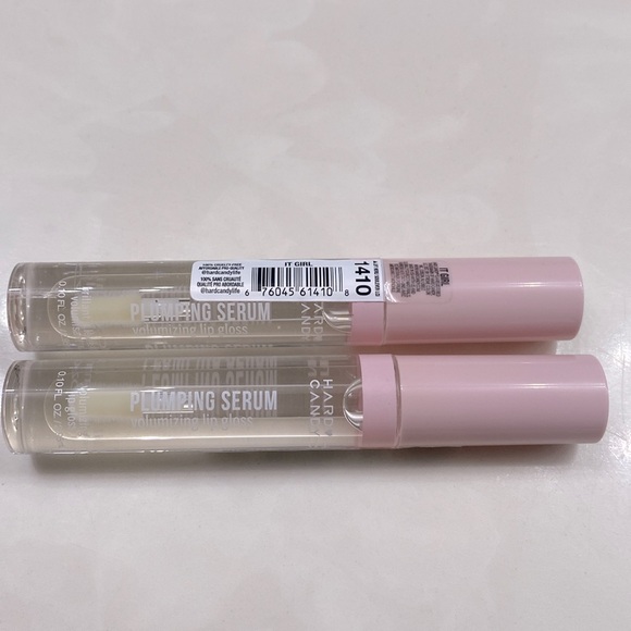 (LOT OF 2) Hard Candy Plumping Serum Volumizing Lip Gloss, It Girl, NEW & SEALED - Picture 5 of 6